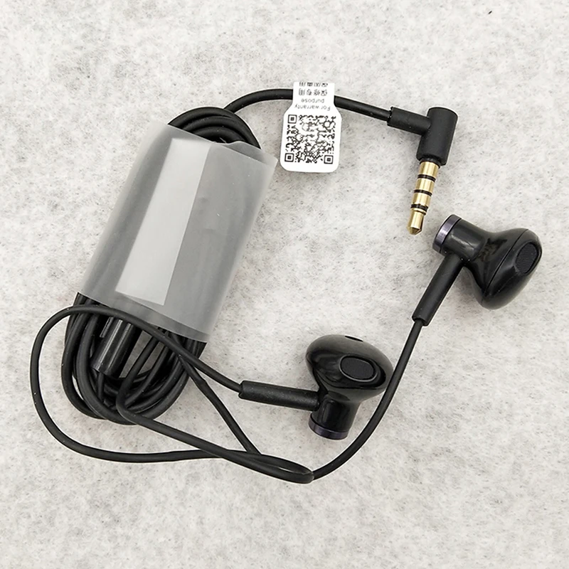 Наушники Mi Dual Driver для Xiaomi CC9 Pro A3 Lite Poco M3 M2 F2 F1 X3 NFC Redmi K20 с микрофоном и проводным
