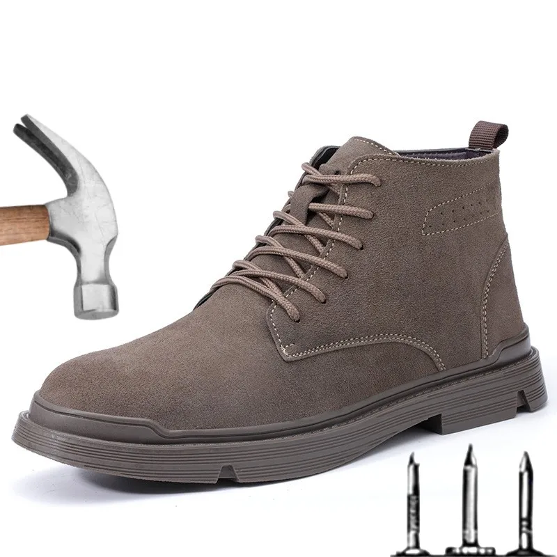 

Защитная Мужская обувь Four Seasons с высоким верхом и стальным носком