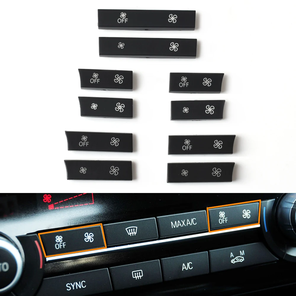 Обогреватель кондиционера кнопка регулировки громкости вентилятора для BMW 5 6 7 Series F10 F11 F01 F02 F06 F07 F12 F15 F16