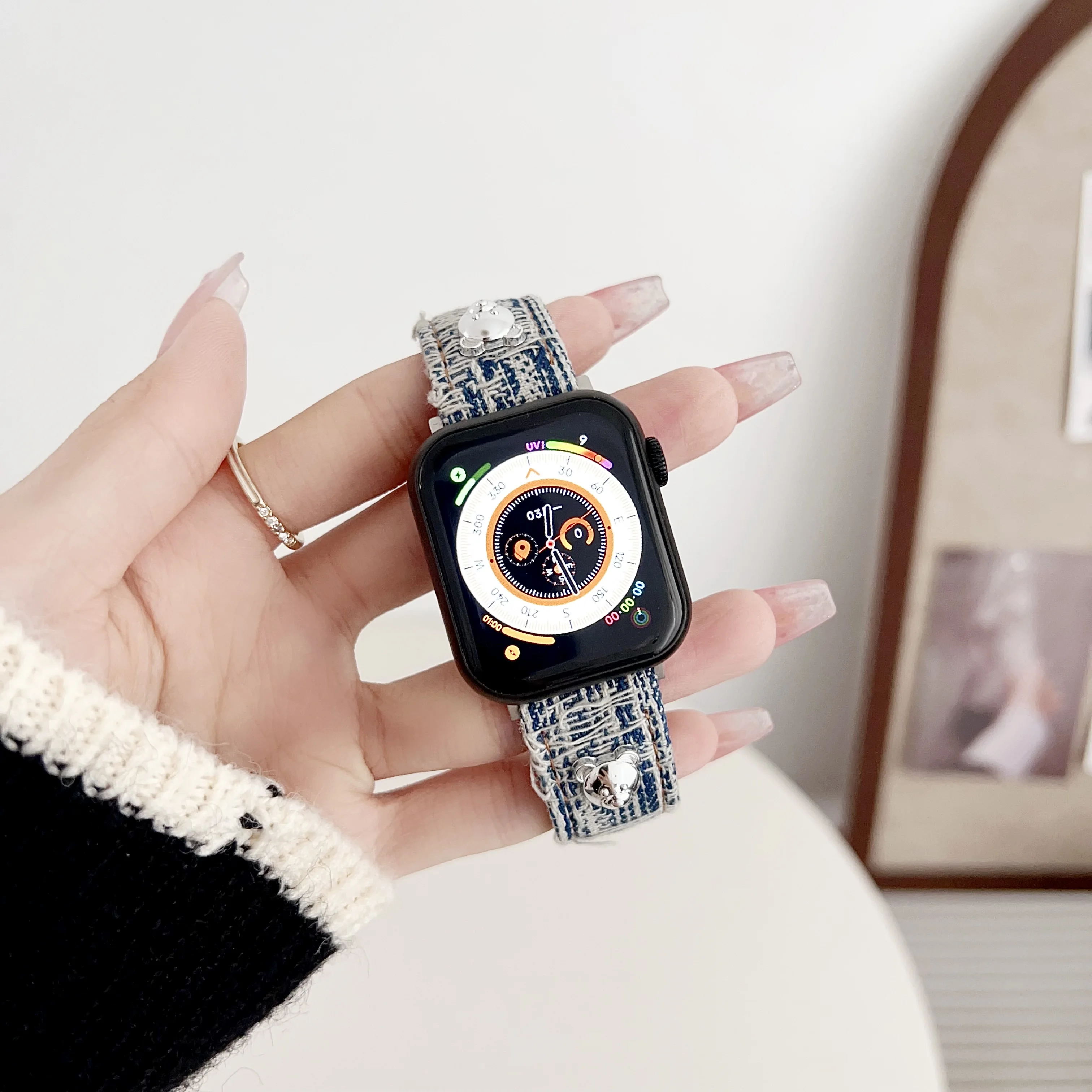 Рисунок 2 - Джинсовый ремешок для Apple watch