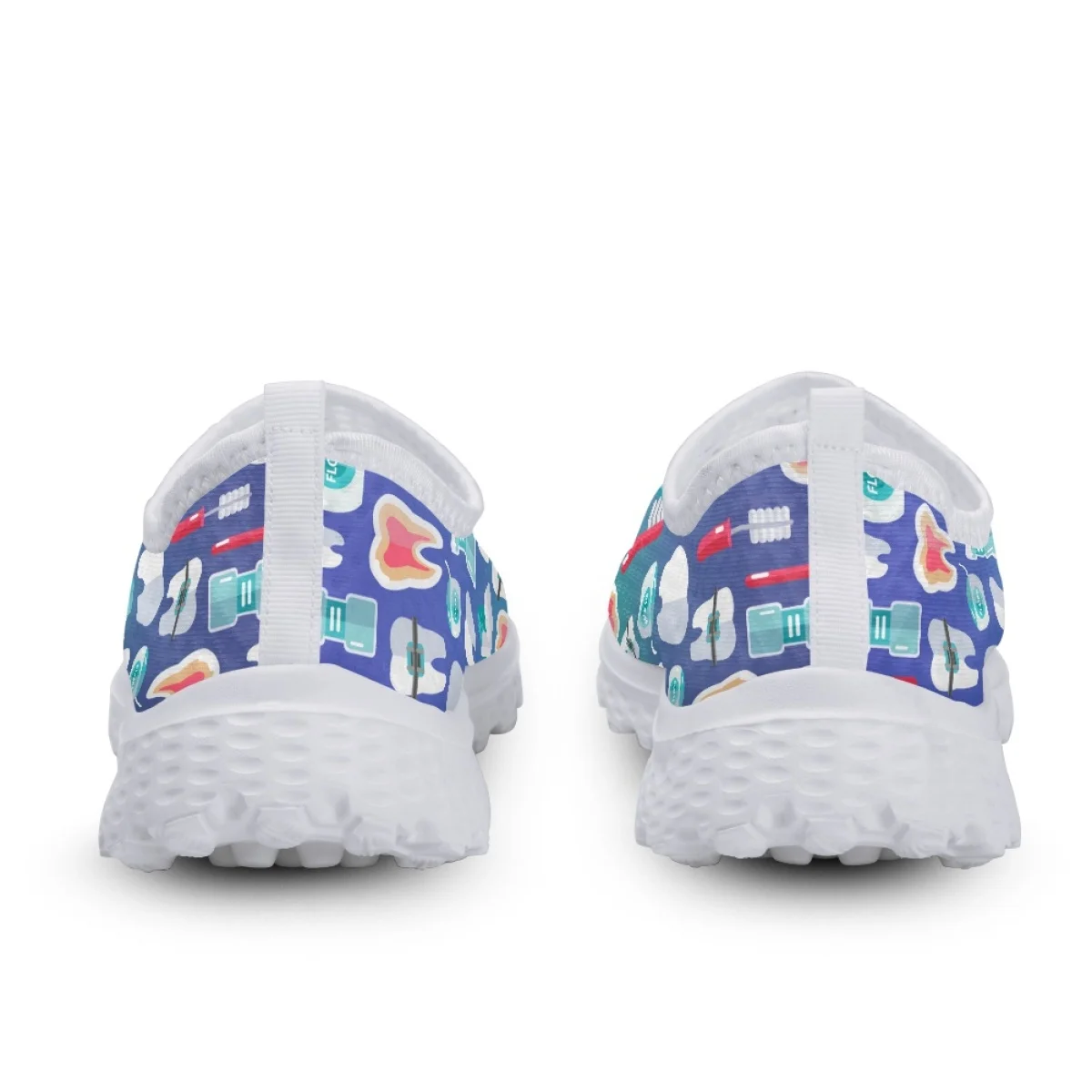 Женские кроссовки без шнуровки INSTANTARTS повседневные сетчатые туфли на плоской