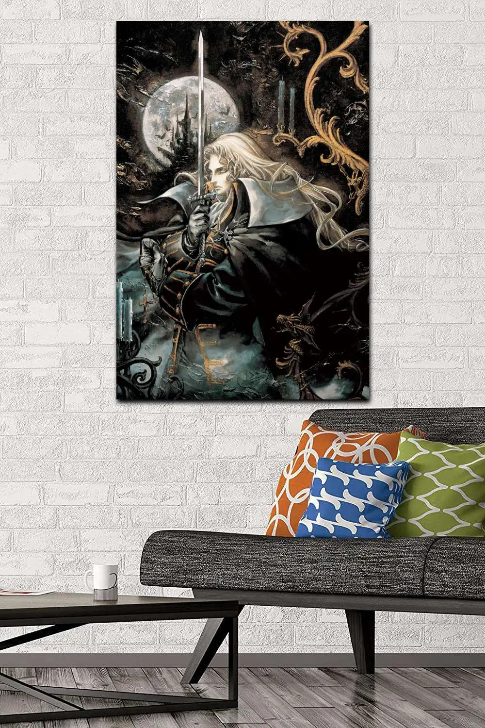 Фотообои для гостиной Castlevania с изображением ночной симфонии