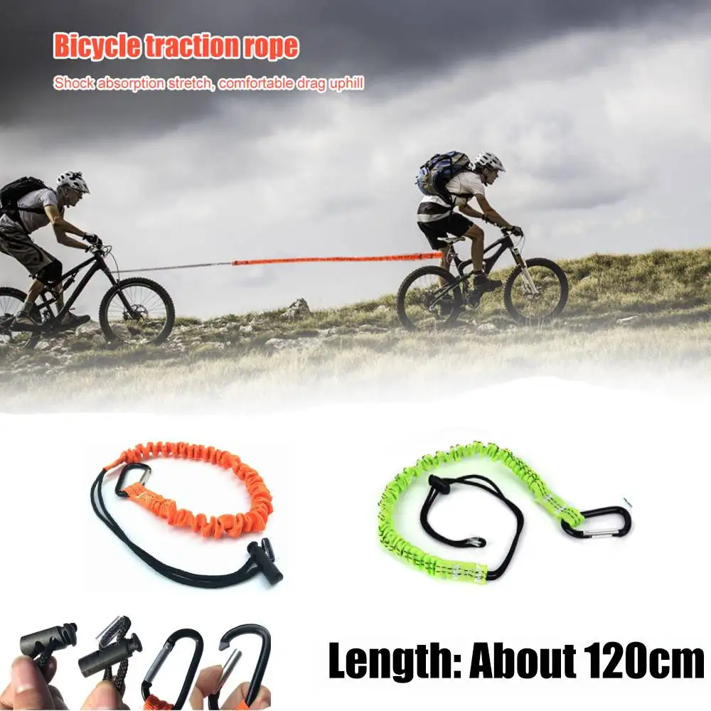 

Bicycle Elastic Leash Belt Nylon Traction Rope Parent-Child MTB Bike Towing Rope Kid Ebike Safety Equipment Tow Rope Outdoor Too
