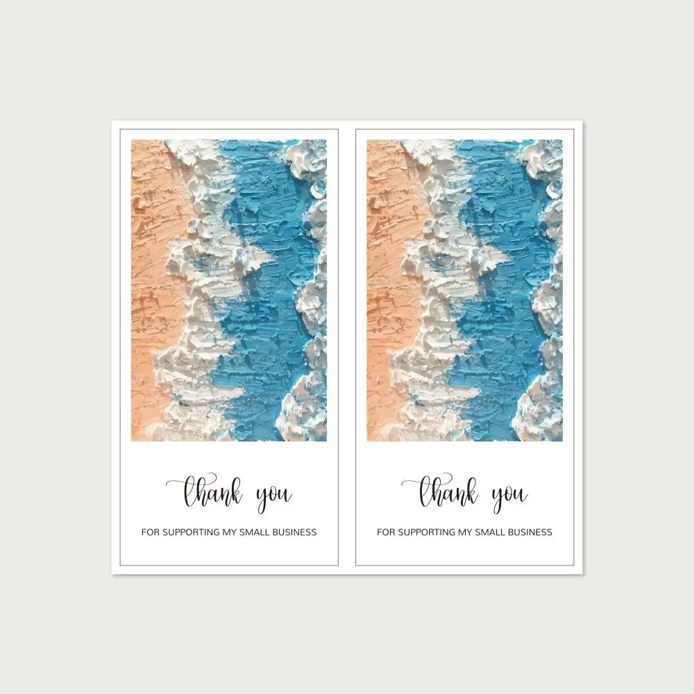 Рисунок 4 - прямоугольные наклейки «спасиб