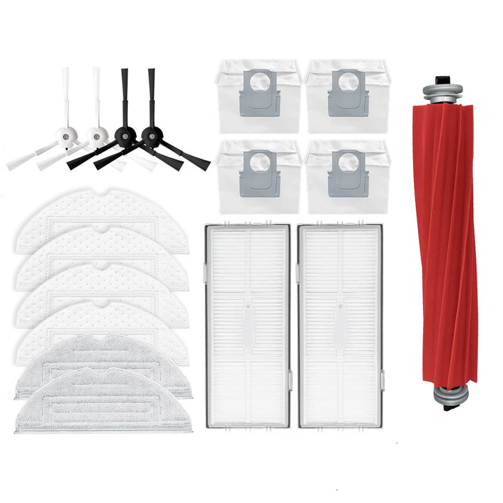 

For roborock G10S/G10S PRO Vacuum Cleaner Robot S7 MaxV Ultra Accessories Dust Bag Main Brush Side Brush Filter Mop Cloth