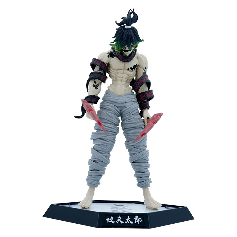 Фото Аниме Demon Slayer Doll Tsugikuni Yoriichi Kokushibo Daki Giyuutarou Hashibira Inosuke Uzui Tengen ПВХ Фигурки Игрушки Подарки №3