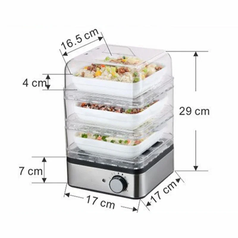 Для KY-301 vapeur électrique peut может готовить 24 яйца на все три кушетки