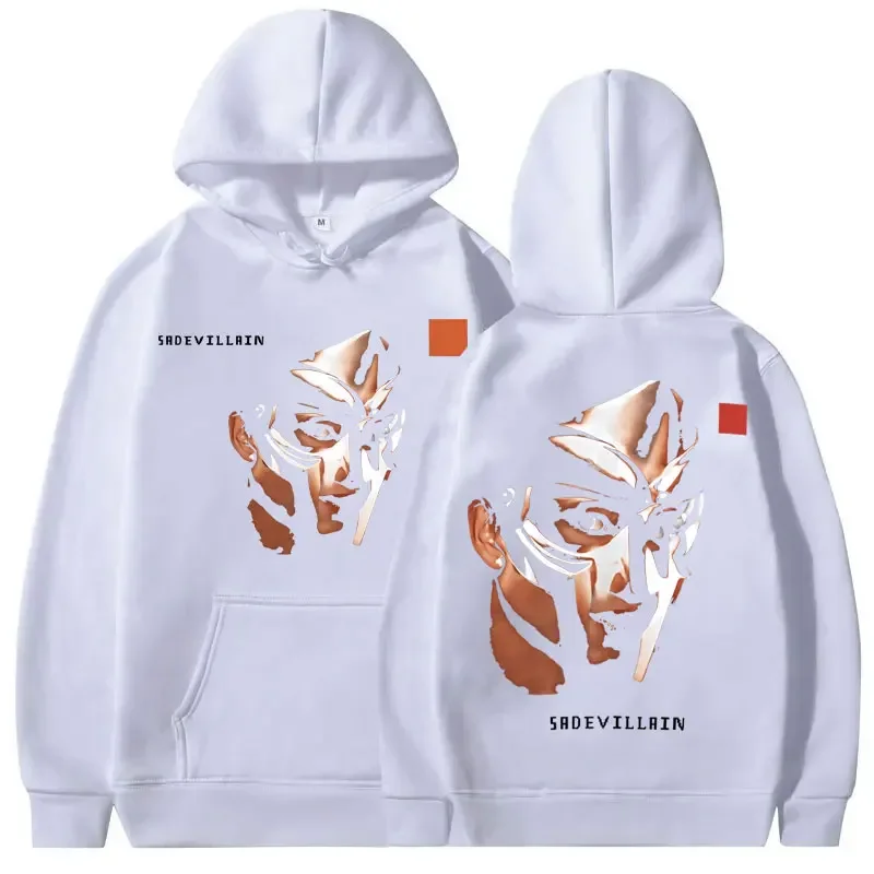 Худи мужское оверсайз в стиле хип-хоп с принтом