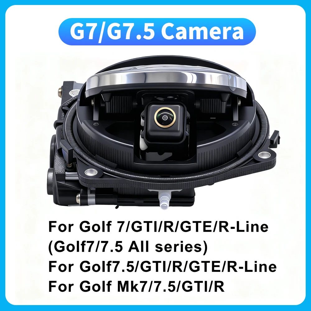 

Камера с логотипом Flip Emblem CCD HD 170г ° Автомобильная камера заднего вида, резервная парковка заднего вида AHD 1080P CVBS для Vw Golf MK5 MK6 MK7 B5678