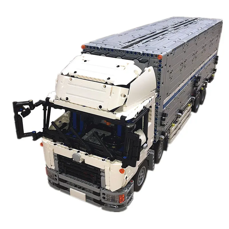 Фото 4128 деталей. Конструктор Arakawa Wing Body Truck MK 13139, механическая серия, строительные блоки для детей. №2
