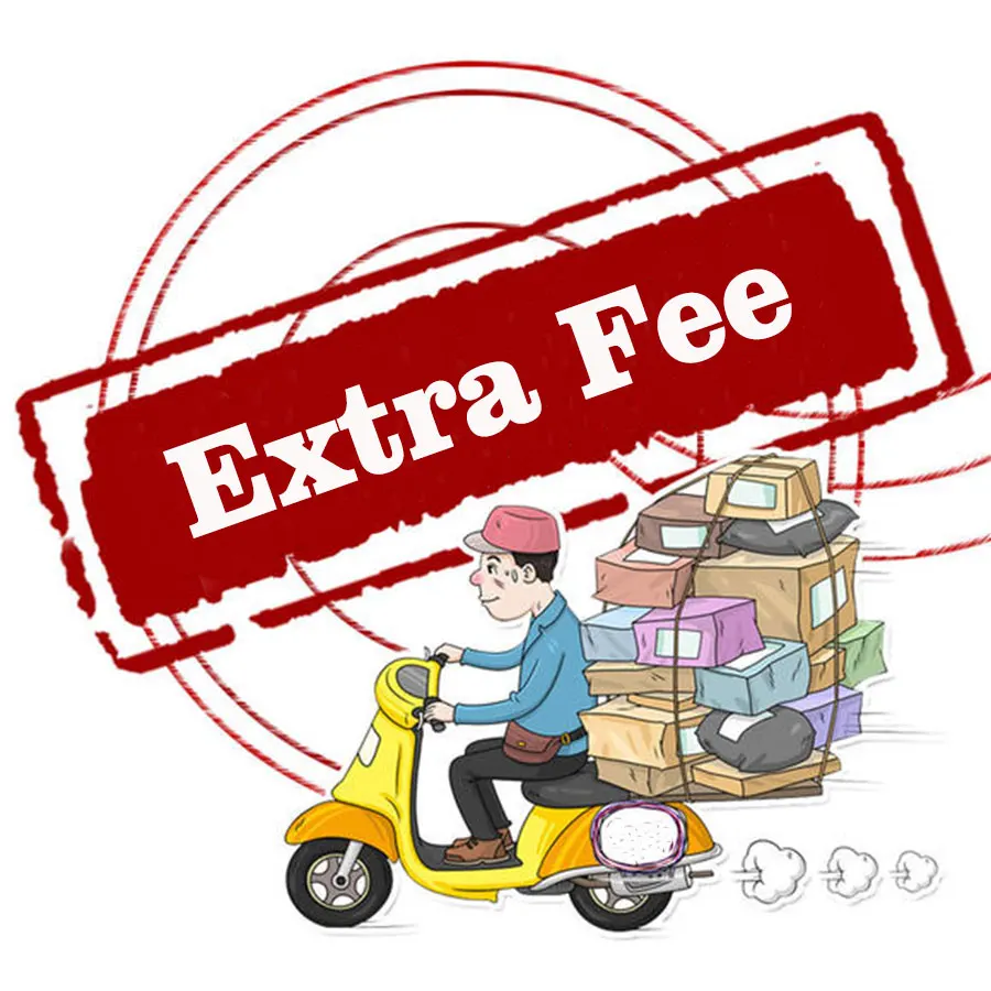 

Extra shipping fees, Extra cost, Extra customs taxes, Payment remainder, Balance, Giveaways, Gift