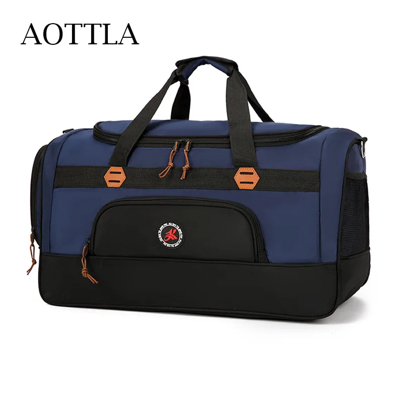 

Мужская сумка AOTTLA, женская спортивная сумка большой емкости, многофункциональная сумка через плечо для женщин, Повседневная сумка для йоги