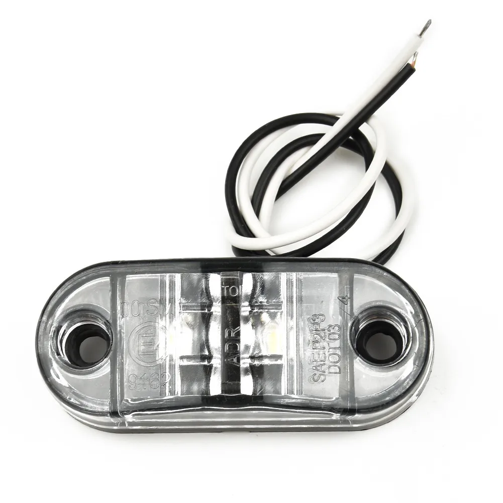 

Car Truck Side Marker Light Turn Signal Lights White LED Side Marker Light For Car Truck Trailer Auto Accessories