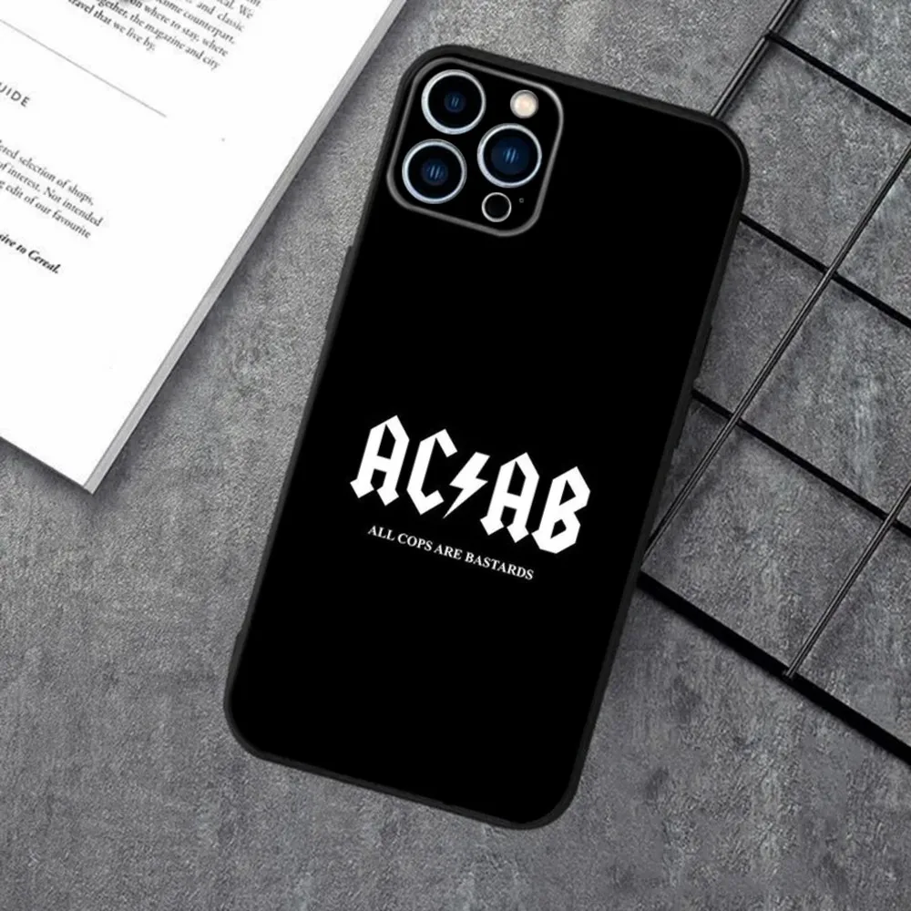 Чехол для телефона All Cops Are Bastards ACAB 1312 iPhone 16 15 14 13 12 11 XS XR X 8 7 Pro Max Plus mini силиконовый