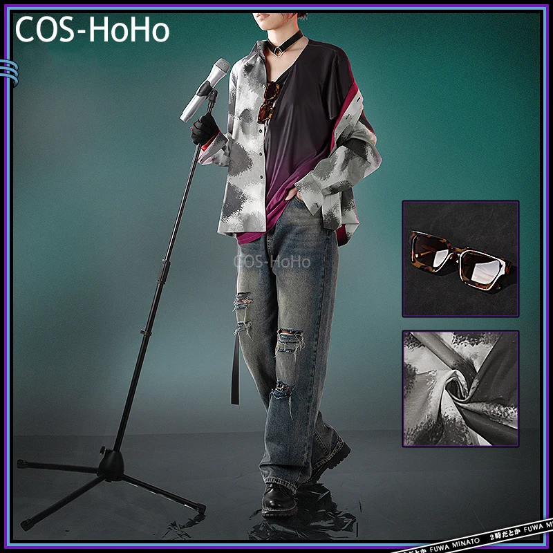 Костюм для косплея COS-HoHo Vtuber Watarai одежда Хибари новая игровой костюм красивая