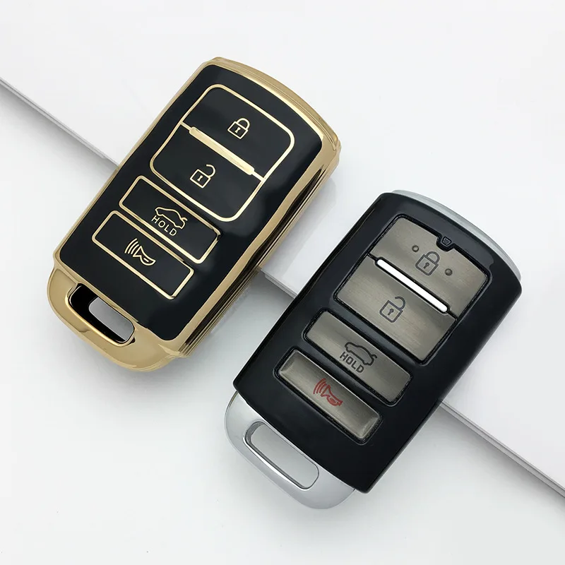

Новинка ТПУ чехол для автомобильного ключа чехол для KIA Cadenza K9 K7 k-04 Sorento K900 и новый K7 ключ от 2013 года до 2016 года 4 кнопки