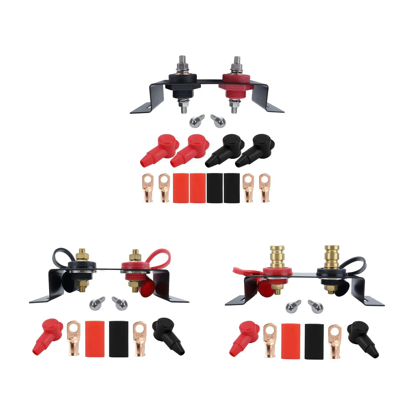 Универсальный комплект переходных клемм аккумулятора для перемещения прицепов