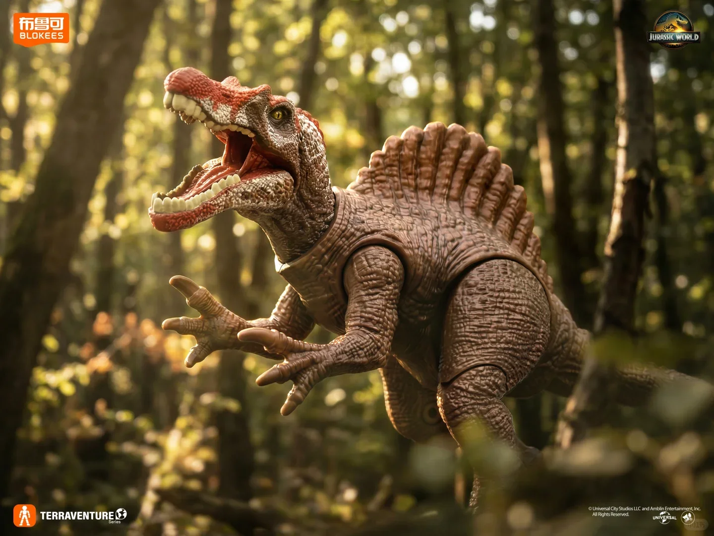 Фото НОВИНКА: Blokees Jurassic World, Третье издание, Оригинальный конструктор-сюрприз с динозавром Спинозавром, Коллекционная модель, Подарок для взрослых №4