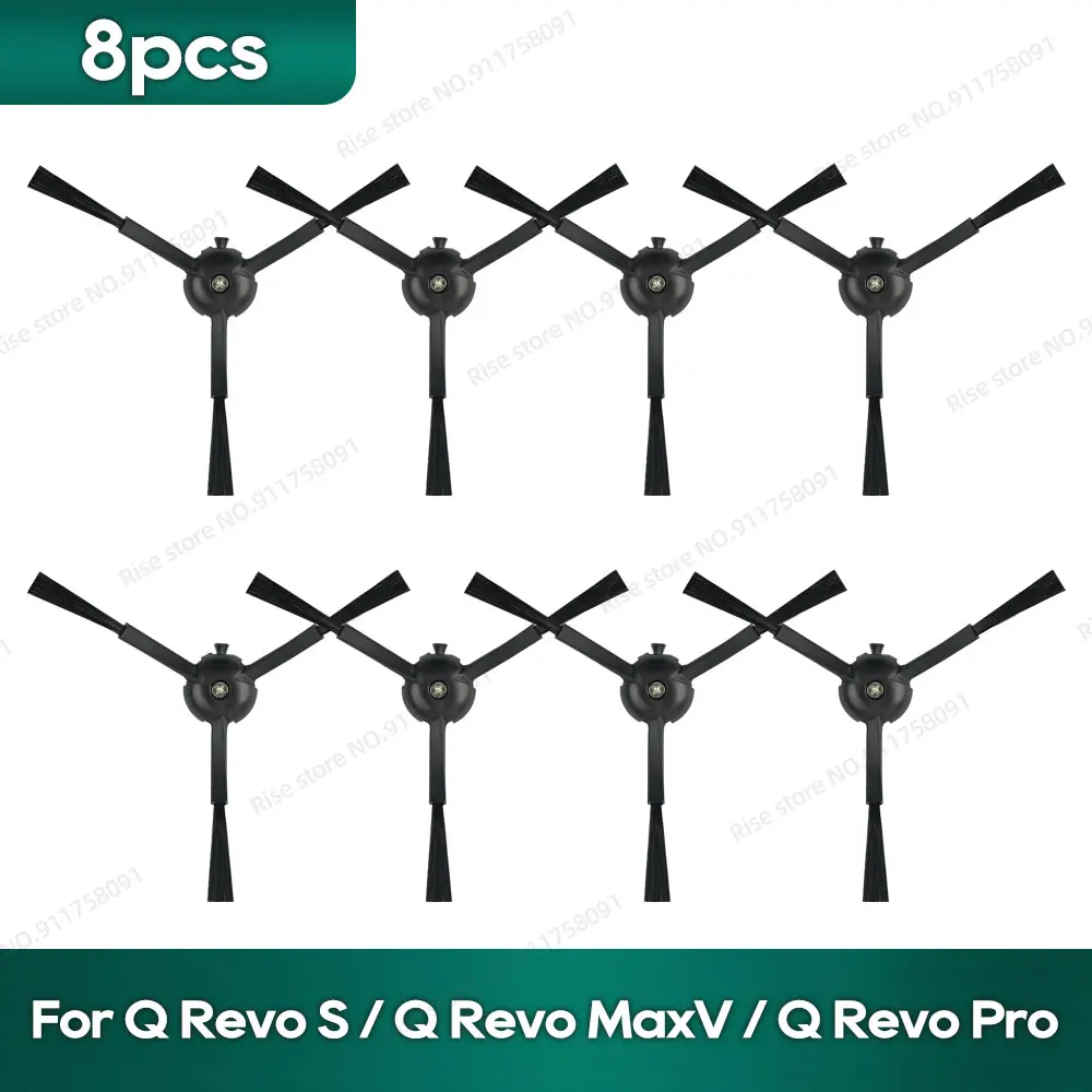 

Совместимые аксессуары для Roborock Qrevo S / MaxV / Pro / Plus - Основная щетка, Боковая щетка, Фильтр, Пылесборный мешок, Тряпка для мытья пола