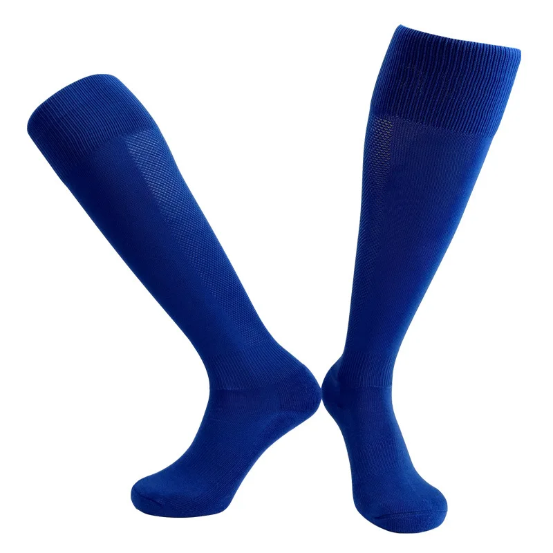 Adult Children's Game Training Nylon Football Socks Mesh Breathable, Smooth, and Sweat-absorbing Lengthened Football Socks