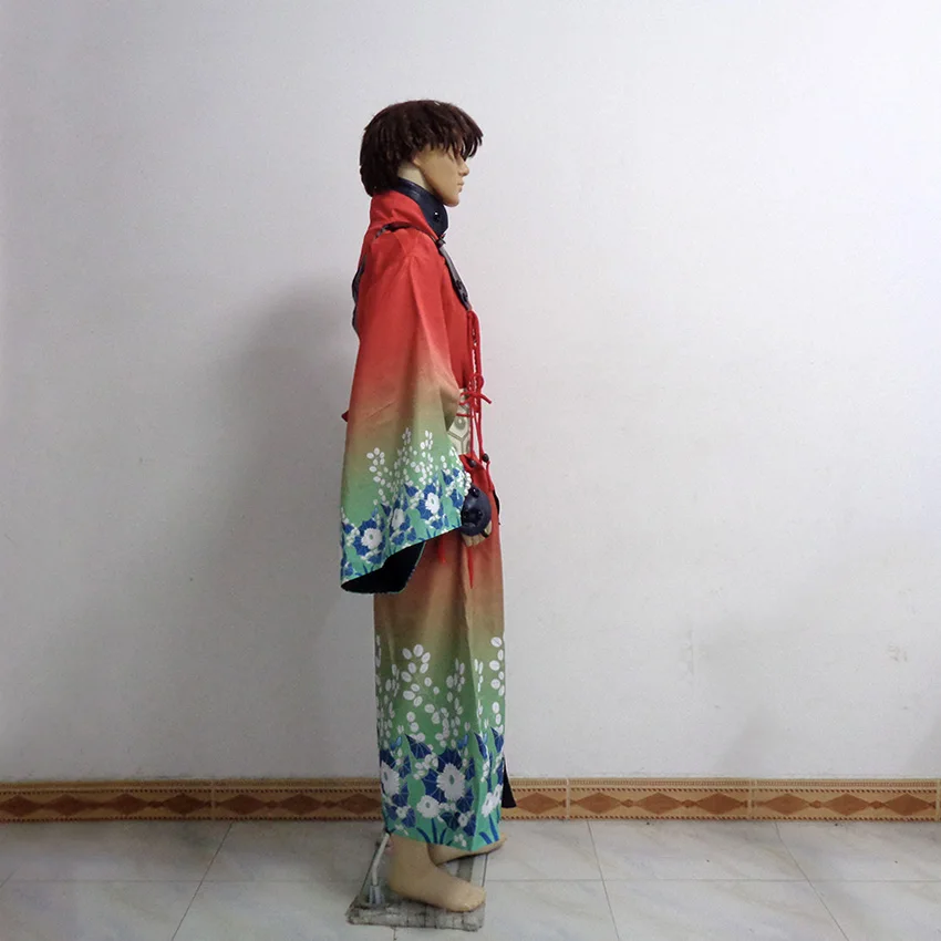 Красное кимоно DMMD Dramatical Murder Koujaku Рождественская униформа для Хэллоуина костюм