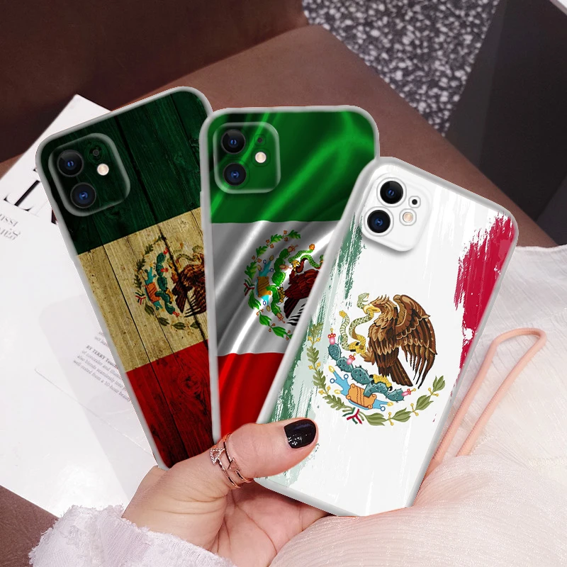 Черный мягкий чехол с флагом Мексики для Tecno POP 4 Pro 5 5P Camon 15 18 18T 18I 19 Spark 8P 8C 7T GO Pova 3 KD7