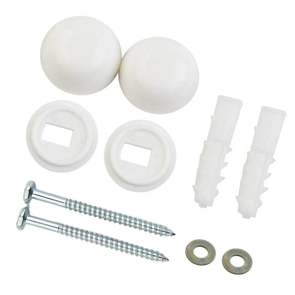 

Mounting Screws 1 Set Anchor Bidet Bolts Fitting Fixing Kit For Toilet Foot Plastic + Iron Durable And Practical