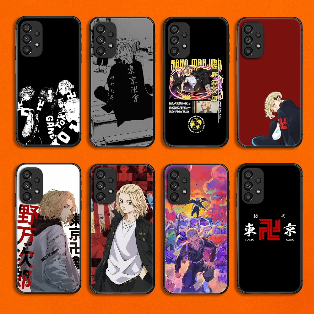 

Tokyo Revengers Phone Case Cover For Samsung Galaxy A S Note 8 9 10 12 13 20 21 32 33 50 51 52 53 71 FE Plus Ultra Black