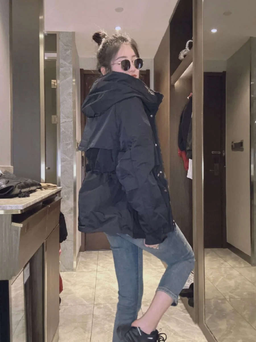 European Goods Jacket Outerwear Women Quilted 2024 Autumn and Winter New Two Cotton Casual Loose Thin Autumn clothes C...