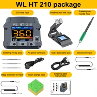 wl bandung welder ht210 210 245 t12 soldering iron thermostat temperature adjustable mobile phone repair welding tool set since