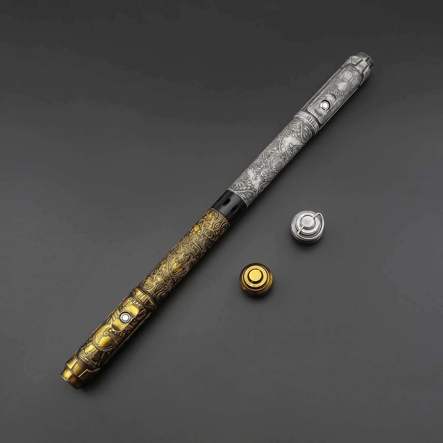 TXQSABER RGB Pixel тяжелый дуэльный лазерный меч гладкие качели с металлической ручкой