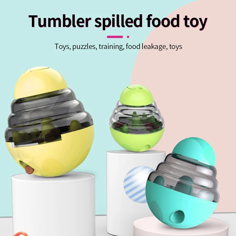 

Устройство для утечки пищи для домашних животных, стакан, мяч для утечки пищи для собак, устойчивая к укусам головоломка, игрушка для дресси...