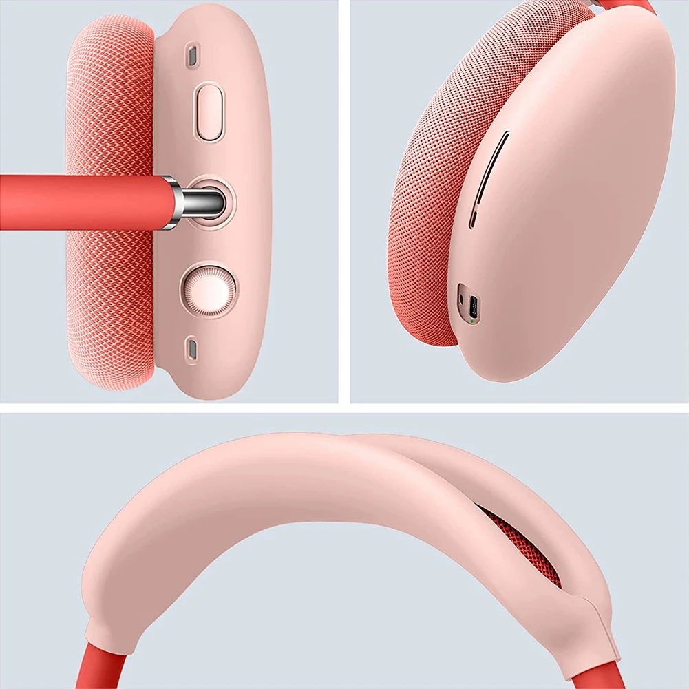 1 комплект чехол для наушников Airpods с защитой от царапин (черный)