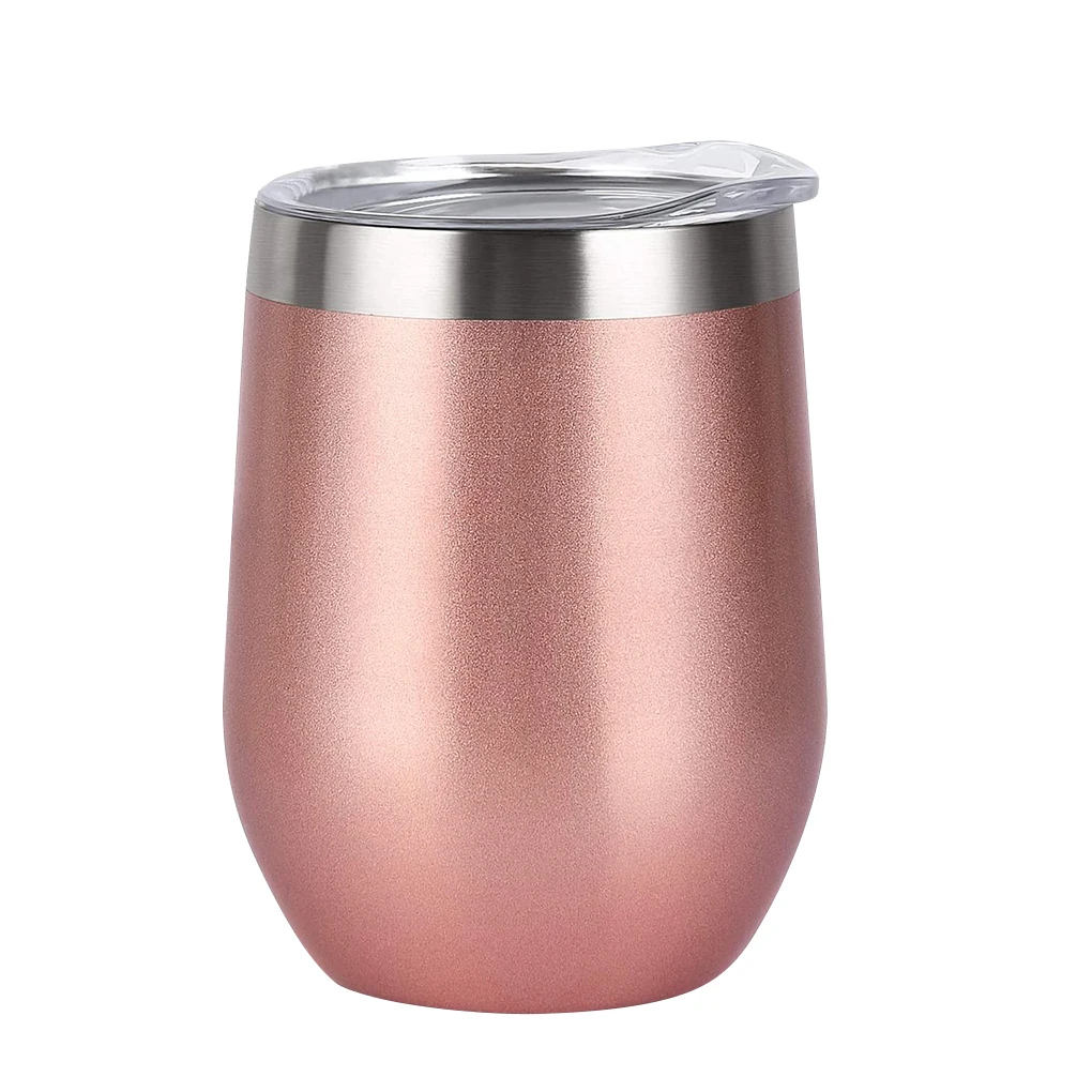 

Wine Beer 12oz Wine Cup Vacuum Stainless Steel Double-wall 12oz Water Bottle Vacuum Insulated Beverage Mug