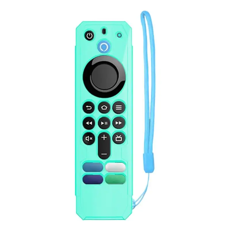 

TV Remote Control Cover Protective Case For Alexas Voice Remote 3rd Gen Shockproof Cover Silicone Sleeve For Fires TV Stick 4K