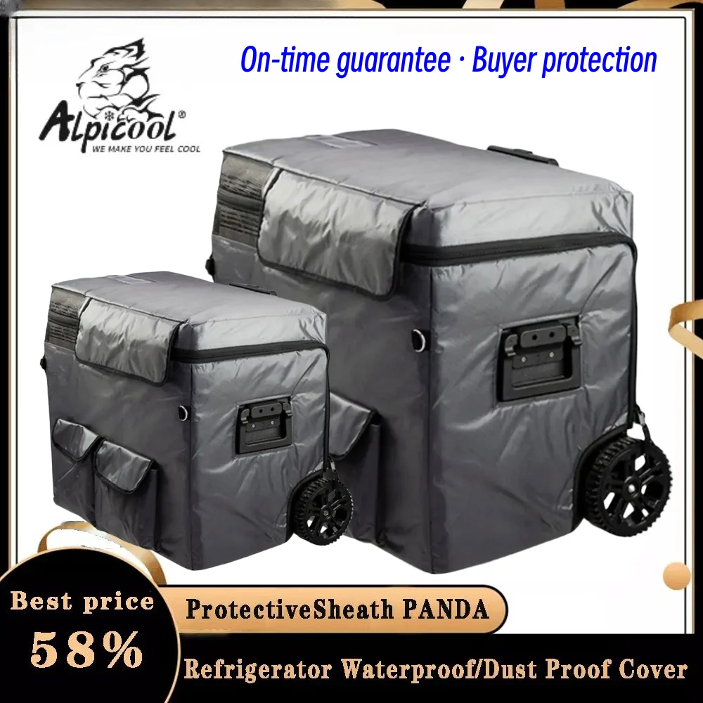 

Alpicool Car Refrigerator Storage Bag Portable Carry Bag 0L-100L for Mini Fridge Keep Cooling Drip-proof (Fridge not included