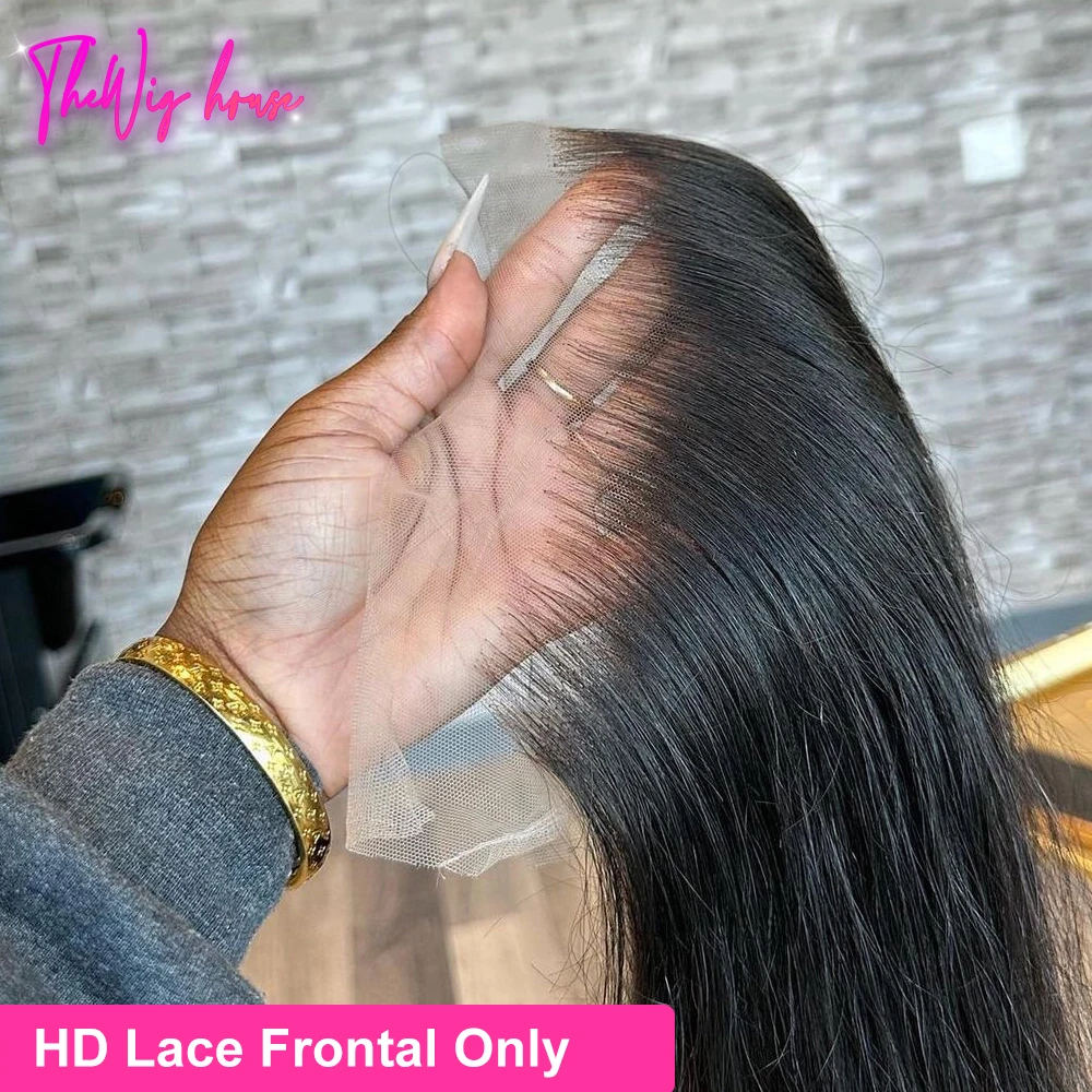 

SKINLIKE 13x6 HD lace Frontal Invisible HD Transparent Lace Melt Skins Straight 13x4 HD Lace Only Human Hair Remy Pre Plucked