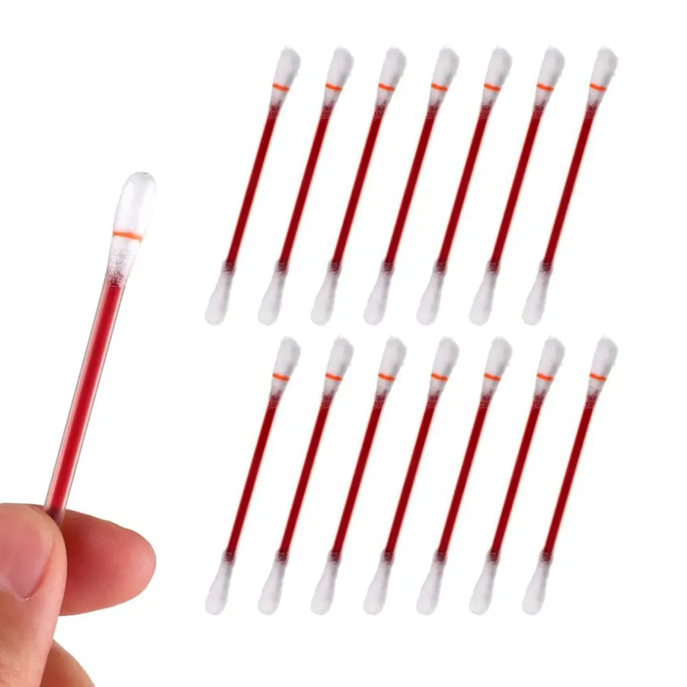 50 шт./лот одноразовые медицинские йодные ватные палочки дезинфицированные йод
