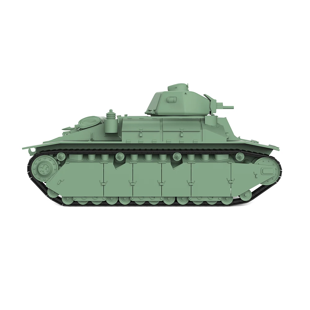 ССМОДЕЛЬ СС 144658 1/144 Комплект военной модели France Chare D2 Light Tank