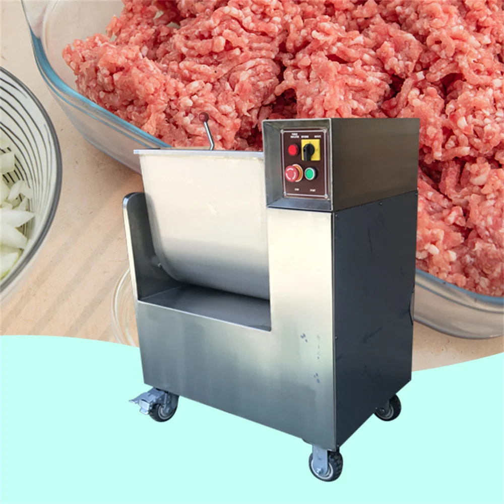 

70 кг/партия автоматическая машина для наполнения пищевых продуктов, коммерческая машина для взбивания мяса и овощей