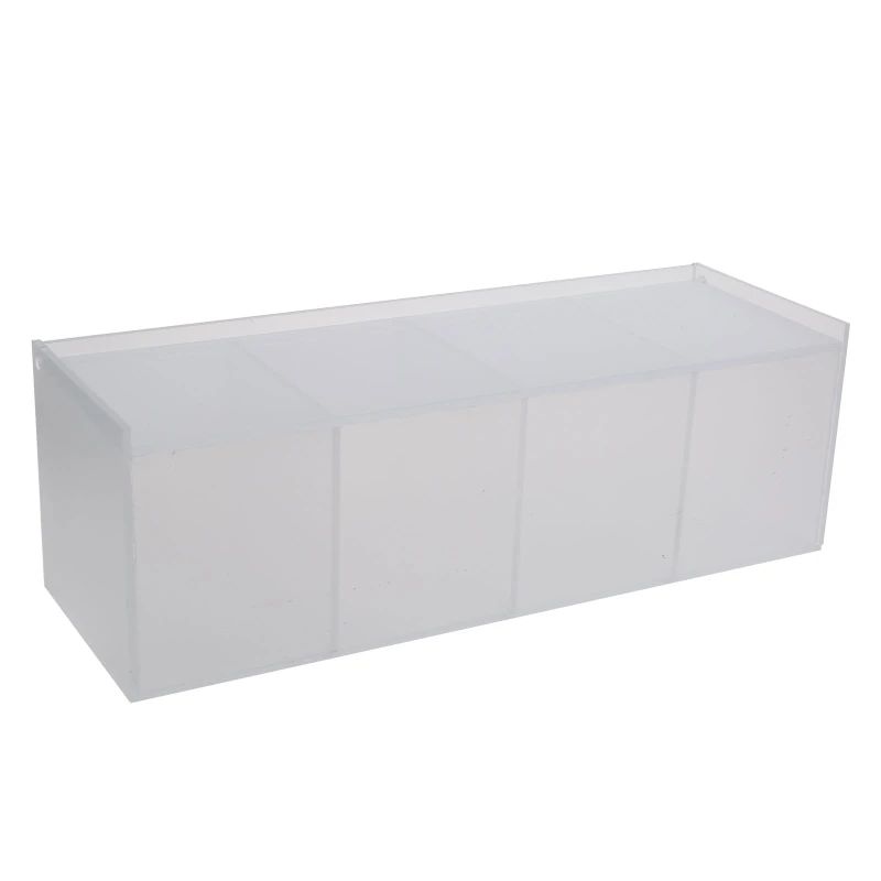 

Clear Acrylic Coffee Capsule Holder 4 Compartment Box Tea Bag Storage Organizer Coffee Bar Accessories