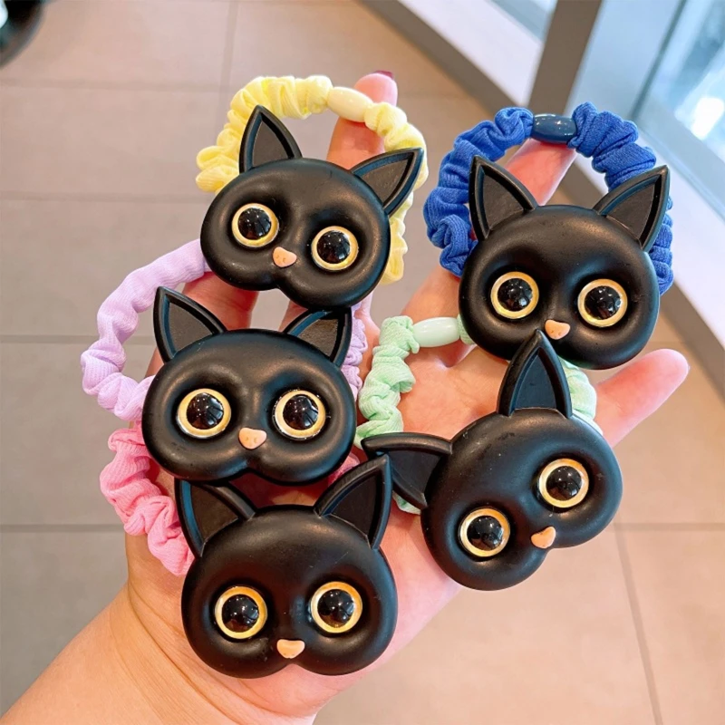 

New style Scrunchies Small Intestine Cloth Ring Hair Ties Hair Bands for Daughter