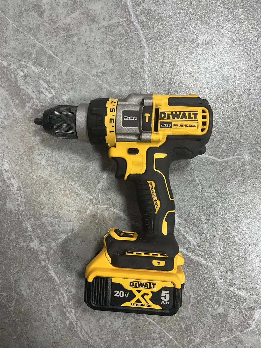 DEWALT DCD999B 20 в 1/2 дюйма бесщеточная 3-скоростная перфораторная молоток с