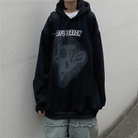 unisex clothes fashion mother printed sweater mens kpop oversized pullover gothic streetwear black sweatshirt grunge emo tops