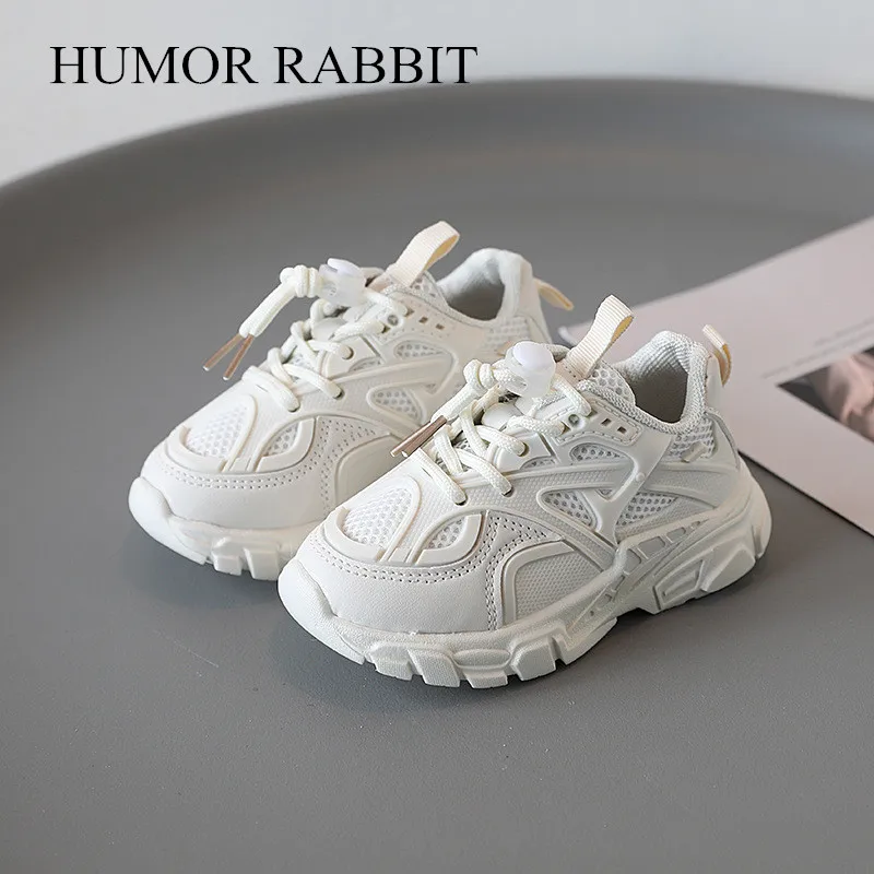 Children Mesh Breathable Sneakers 2022 Spring Autumn New Baby Soft Bottom Casual Shoes School Sports Sneakers for Boys Girls