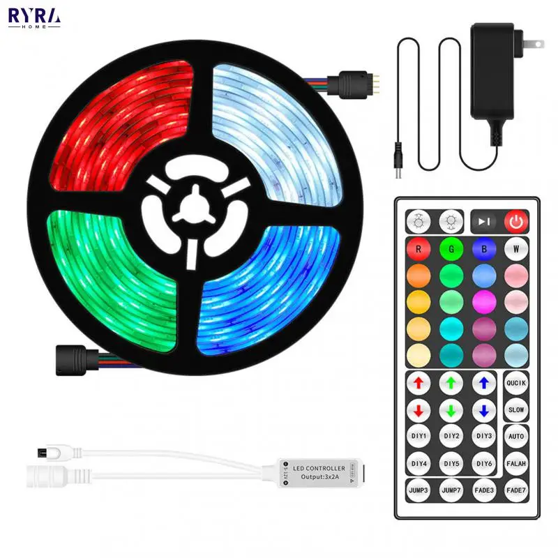 

RGB Led LED Strip Light Diode Wall Backlight With Adapter Garland Neon LED WIFI USB 5M RGB LED Ribbon Neon Night Light Fashion