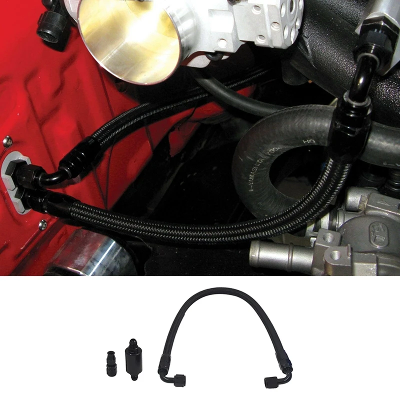 Fuel Line AN6 Filter Replacement For Honda Civic Integra B/D Series Tucked EG EK EF DC2 CRX Accessories