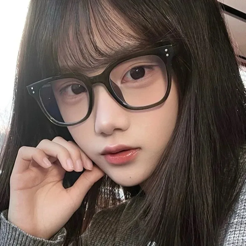 Очки в прозрачной оправе для мужчин и женщин большие квадратные повседневные