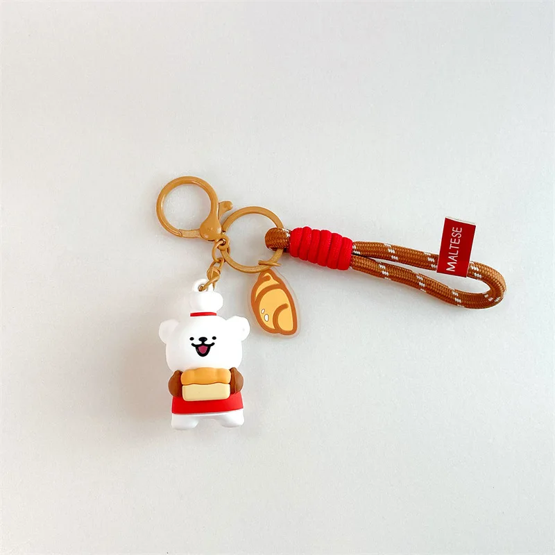 Кавайный мальтийский аниме Будинок для выпечки креативный брелок с героями