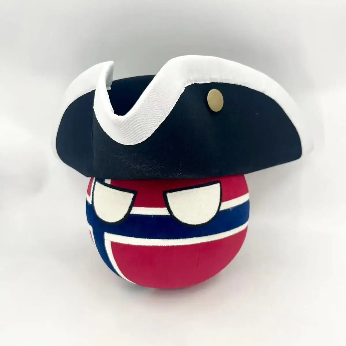 Фото 20 см Polandball Плюшевые Норвегия Бельгия Южная Корея Югославия Türkiye Панама Эстония Countryballs Плюшевые игрушки ручной работы для подарка №2